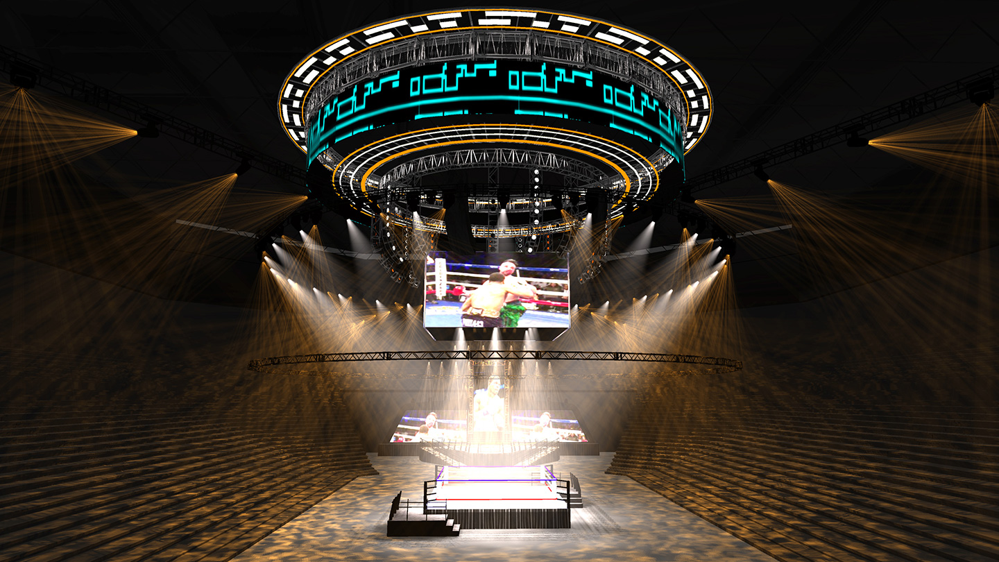 State-of-the-art event production for Premier Boxing Champions